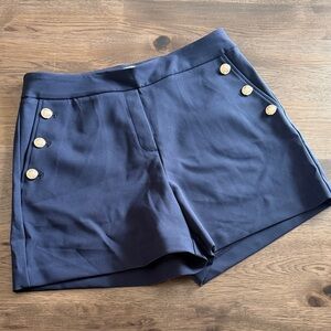 Rachel Zoe Women's 10 Navy Shorts